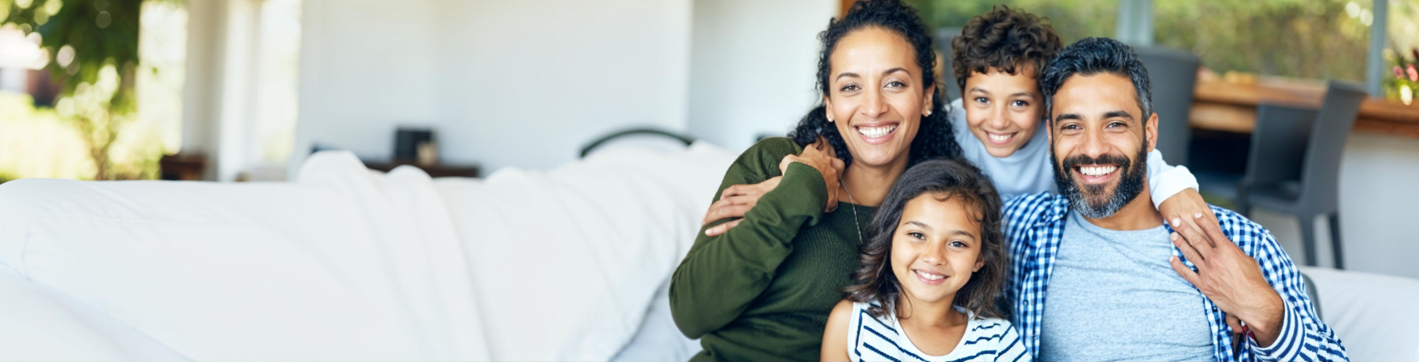 Família sorrindo
